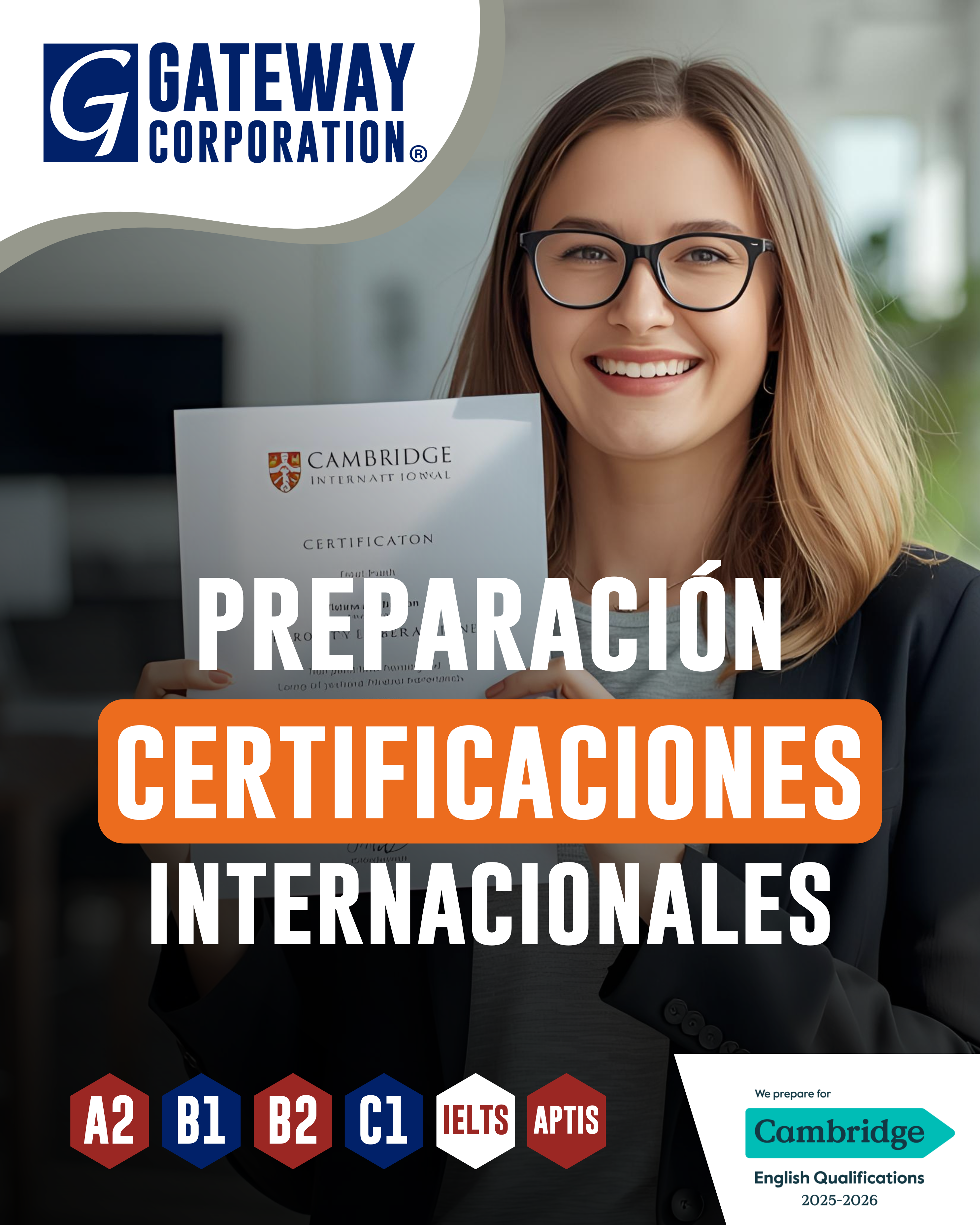 Gateway Certificaciones IELTS/TOEFL