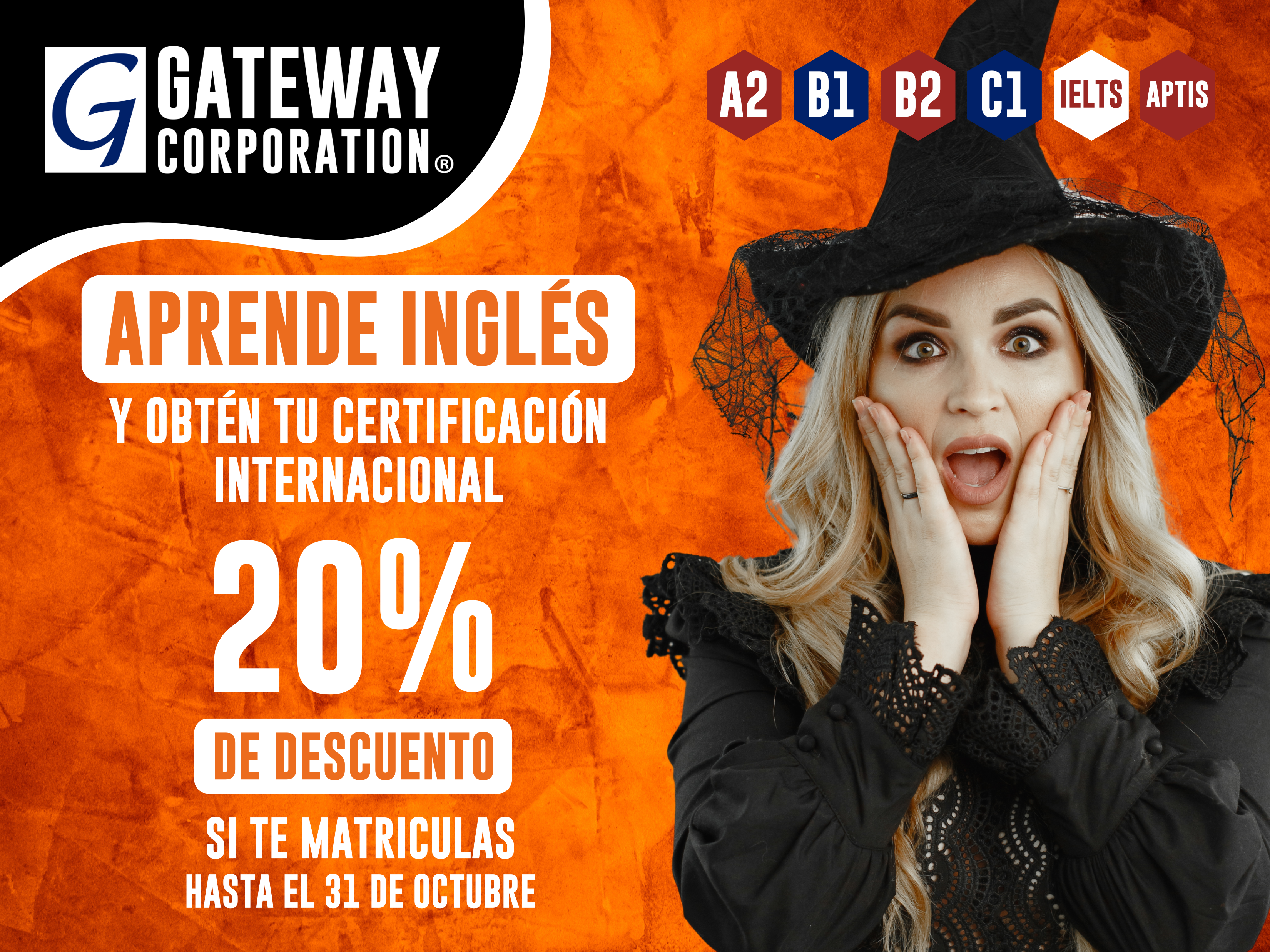 Trick or Teach!. ¡Una promoción que da miedo perderla!